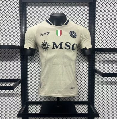 Maglia Napoles Home 2024/25 Versione Giocatore vista frontale completa