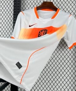 Maglia Netherlands Away 2024/25 Versione Tifoso vista laterale