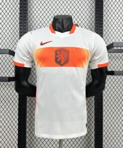 Maglia Netherlands Away 2024/25 Versione Giocatore vista frontale completa