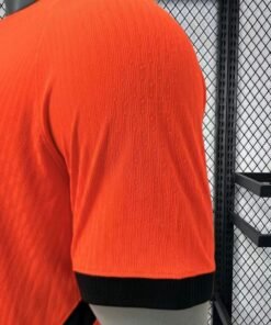 Maglia Netherlands Home 2024/25 Versione Giocatore dettaglio stemma ricamato