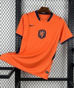 Maglia Netherlands Home 2024/25 Versione Tifoso vista frontale completa