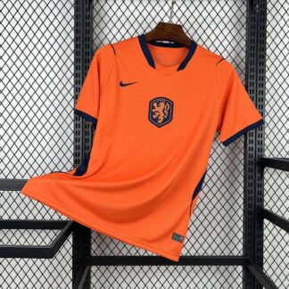 Maglia Netherlands Home 2024/25 Versione Tifoso vista frontale completa