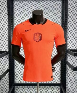 Maglia Netherlands Home 2024/25 Versione Giocatore vista frontale completa