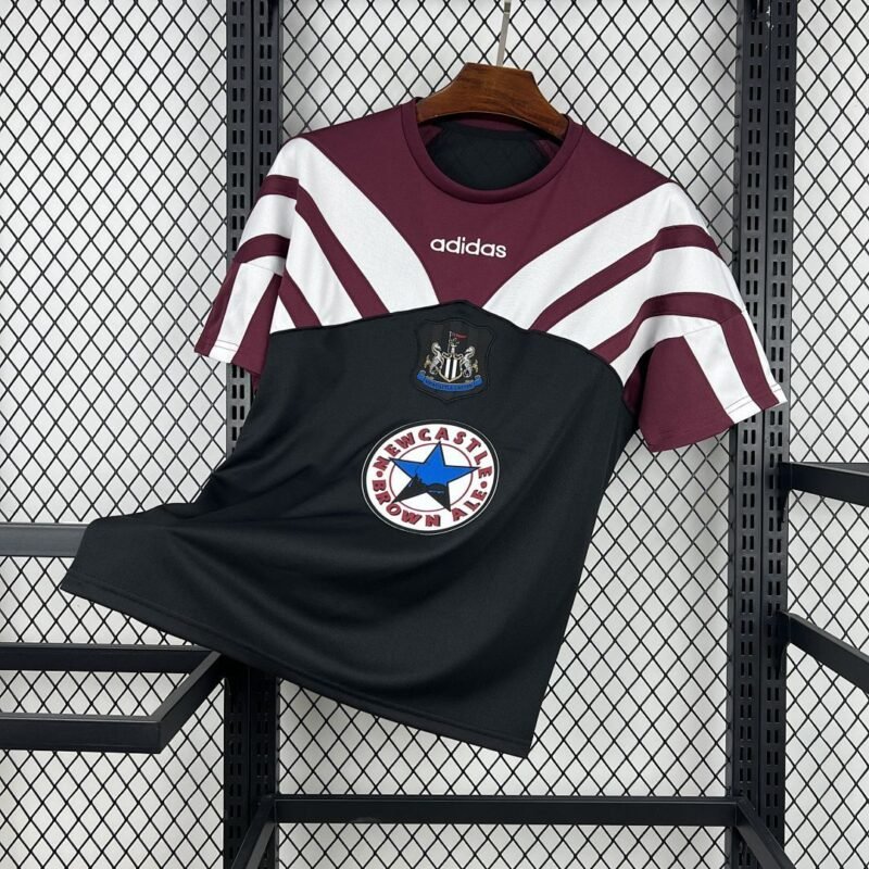 Maglia newcastle united retro - Maglia Newcastle United Away 1995/96 Retro vista frontale completa