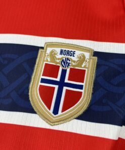 Maglia Norway Home 2024/25 Versione Tifoso vista laterale