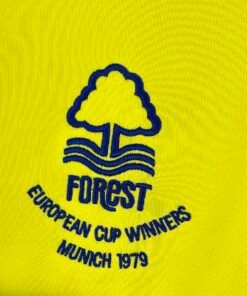Maglia nottingham forest retro - Maglia Nottingham Forest Away 1977/78 Retro dettaglio stemma ricamato