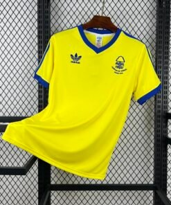 Maglia nottingham forest retro - Maglia Nottingham Forest Away 1977/78 Retro vista frontale completa