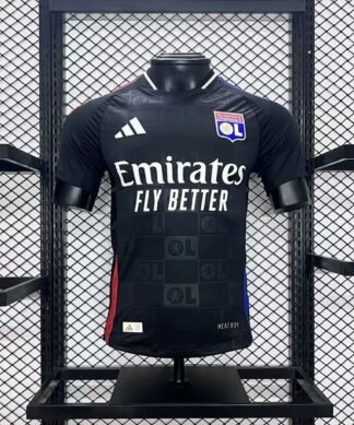 Maglia Olympique Lyonnais Away 2024/25 Versione Giocatore vista frontale completa