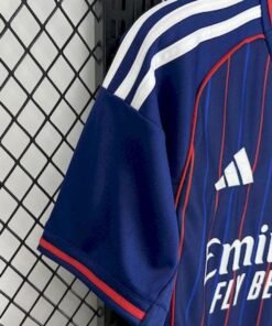 Maglia Olympique Lyonnais Away 2025/26 Versione Tifoso vista laterale