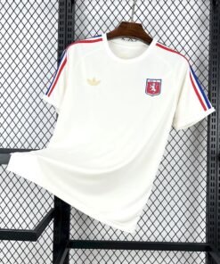 Maglia Olympique Lyonnais Home 2025/26 Versione Tifoso vista frontale completa