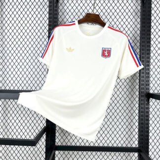 Maglia Olympique Lyonnais Home 2025/26 Versione Tifoso vista frontale completa