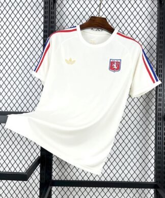 Maglia Olympique Lyonnais Home 2025/26 Versione Tifoso vista frontale completa