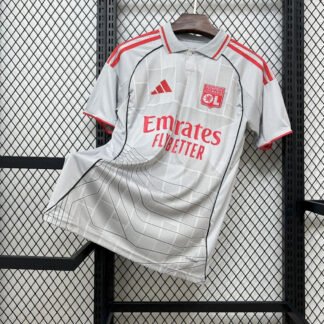 Maglia Olympique Lyonnais Third 2025/26 Versione Tifoso vista frontale completa