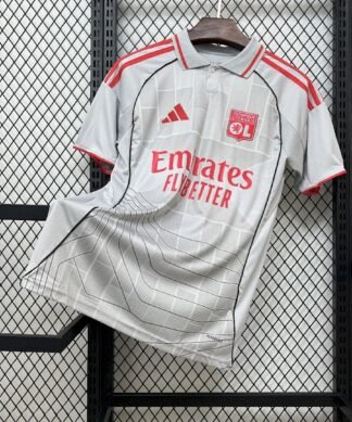 Maglia Olympique Lyonnais Third 2025/26 Versione Tifoso vista frontale completa