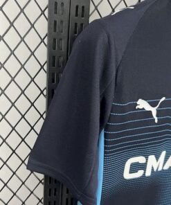 Maglia Olympique Marseille Away 2025/26 Versione Tifoso vista laterale