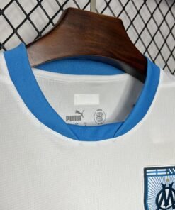 Maglia Olympique Marseille Home 2024/25 Versione Tifoso vista laterale