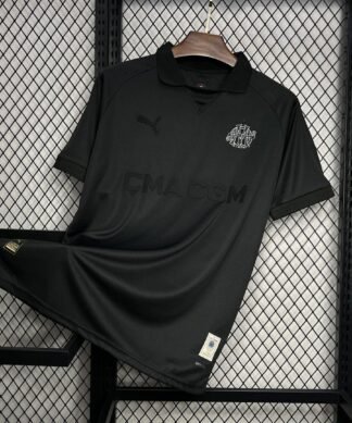 Maglia Olympique Marseille Home 2024/25 Versione Tifoso vista frontale completa