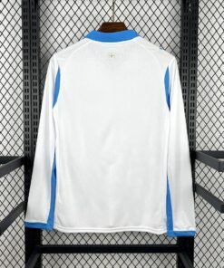 Maglia Olympique Marseille Home Manica Lunga 2025/26 Versione Tifoso vista posteriore