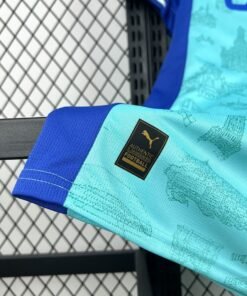 Maglia Olympique Marseille Home 2025/26 Versione Tifoso tessuto traspirante