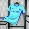 Maglia Olympique Marseille Home 2025/26 Versione Tifoso vista frontale completa