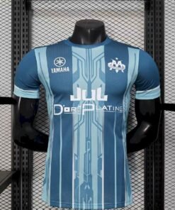 Maglia Olympique Marseille Home 2025/26 Versione Giocatore vista frontale completa