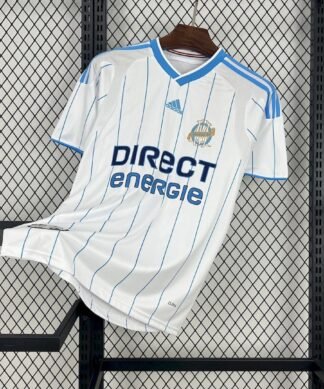 Maglia olympique marseille retro - Maglia Olympique Marseille Home 2009/10 Retro vista frontale completa