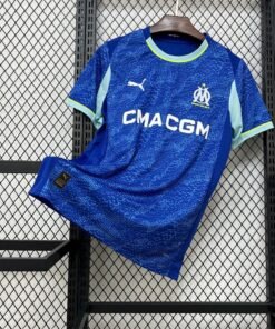 Maglia Olympique Marseille Third 2025/26 Versione Tifoso vista frontale completa