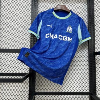 Maglia Olympique Marseille Third 2025/26 Versione Tifoso vista frontale completa