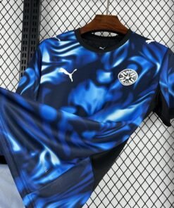 Maglia Paraguay Away 2024/25 Versione Tifoso dettaglio stemma ricamato