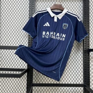 Maglia Paris FC Home 2025/26 Versione Tifoso vista frontale completa