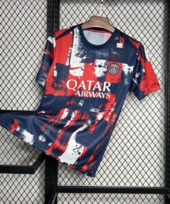 Maglia Paris Saint-Germain Home 2024/25 Versione Giocatore vista frontale completa