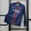 Maglia Paris Saint-Germain Home Manica Lunga 2025/26 Versione Tifoso vista frontale completa