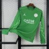 Maglia Paris Saint-Germain Keeper Manica Lunga 2025/26 Versione Tifoso vista frontale completa