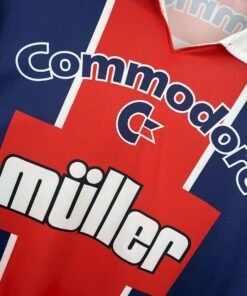 Maglia paris saint-germain retro - Maglia Paris Saint-Germain Home 1991/92 Retro tessuto traspirante
