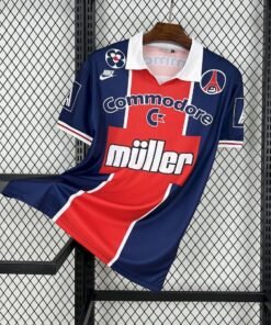 Maglia paris saint-germain retro - Maglia Paris Saint-Germain Home 1991/92 Retro vista frontale completa