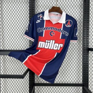 Maglia paris saint-germain retro - Maglia Paris Saint-Germain Home 1991/92 Retro vista frontale completa