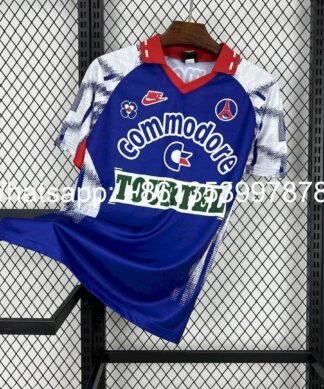 Maglia paris saint-germain retro - Maglia Paris Saint-Germain Home 1992/93 Retro vista frontale completa