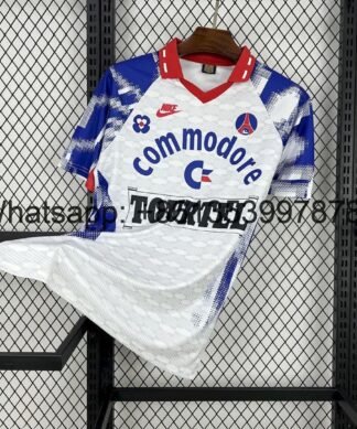 Maglia paris saint-germain retro - Maglia Paris Saint-Germain Away 1992/93 Retro vista frontale completa