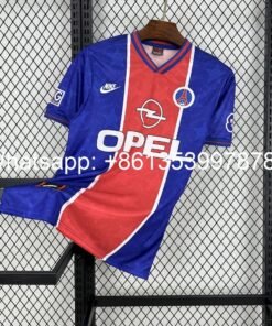 Maglia paris saint-germain retro - Maglia Paris Saint-Germain Home 1995/96 Retro vista frontale completa