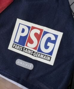 Maglia paris saint-germain retro - Maglia Paris Saint-Germain Home 2001/20 Retro dettaglio stemma ricamato