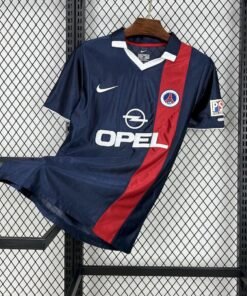 Maglia paris saint-germain retro - Maglia Paris Saint-Germain Home 2001/20 Retro vista frontale completa
