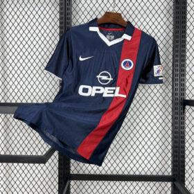 Camiseta PSG 2001-2002 Retro – Primera Equipación — Vista frontal