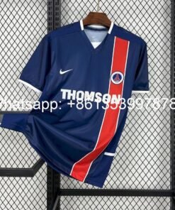 Maglia paris saint-germain retro - Maglia Paris Saint-Germain Home 2002/03 Retro vista frontale completa