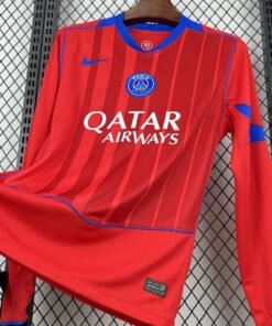 Maglia Paris Saint-Germain Third Manica Lunga 2025/26 Versione Tifoso vista laterale