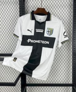 Maglia Parma Calcio Home 2025/26 Versione Tifoso vista frontale completa