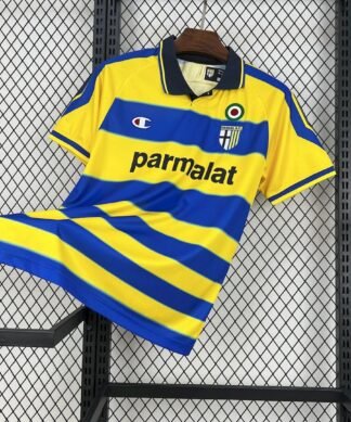 Maglia parma calcio retro - Maglia Parma Calcio Home 1999/00 Retro vista frontale completa