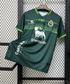 Maglia Racing de Santander Home 2025/26 Versione Tifoso vista frontale completa