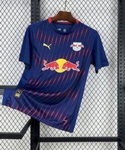 Maglia RB Leipzig Away 2025/26 Versione Tifoso vista frontale completa