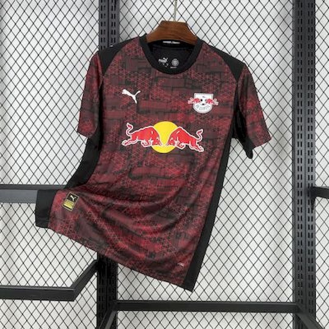 Maglia RB Leipzig Third 2025/26 Versione Tifoso vista frontale completa