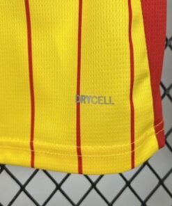 Maglia RC Lens Home 2025/26 Versione Tifoso vista laterale